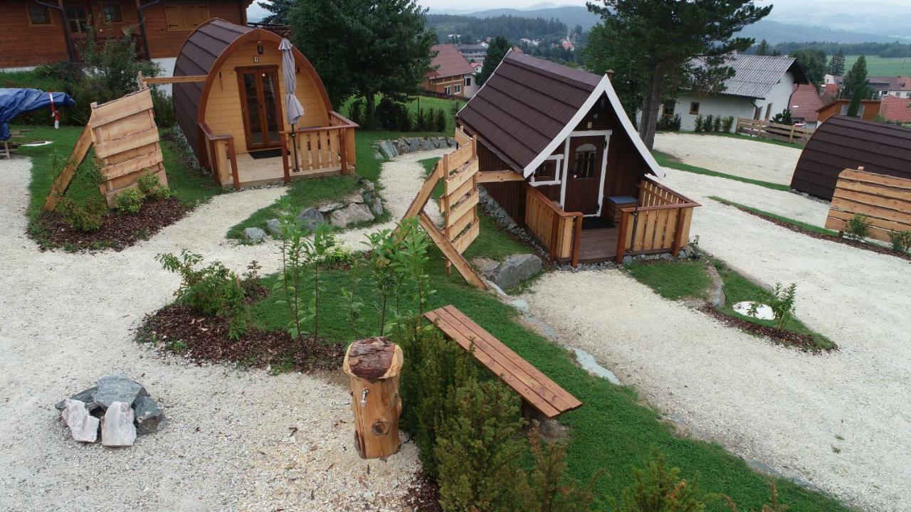 Отель Glamping Park Мёнихкирхен Экстерьер фото